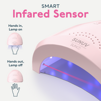 SUN1 UV LED Nail Lamp Pink